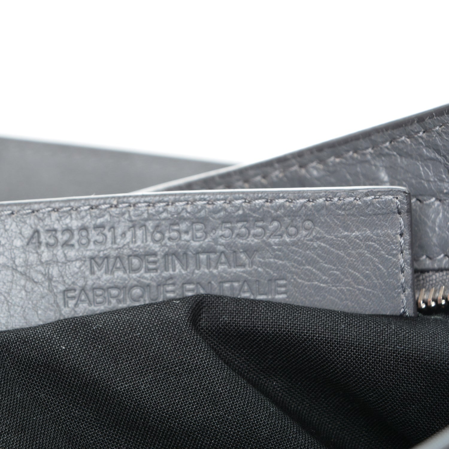 Balenciaga Agneau Silver Metallic Edge Hardware S City Gris Cendre 8 of 8