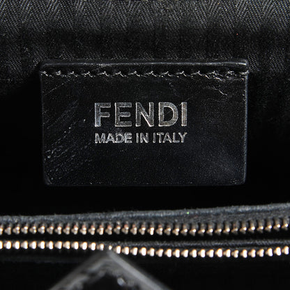 Fendi Vernice Petite 2Jours Tote Nero Black 6 of 10