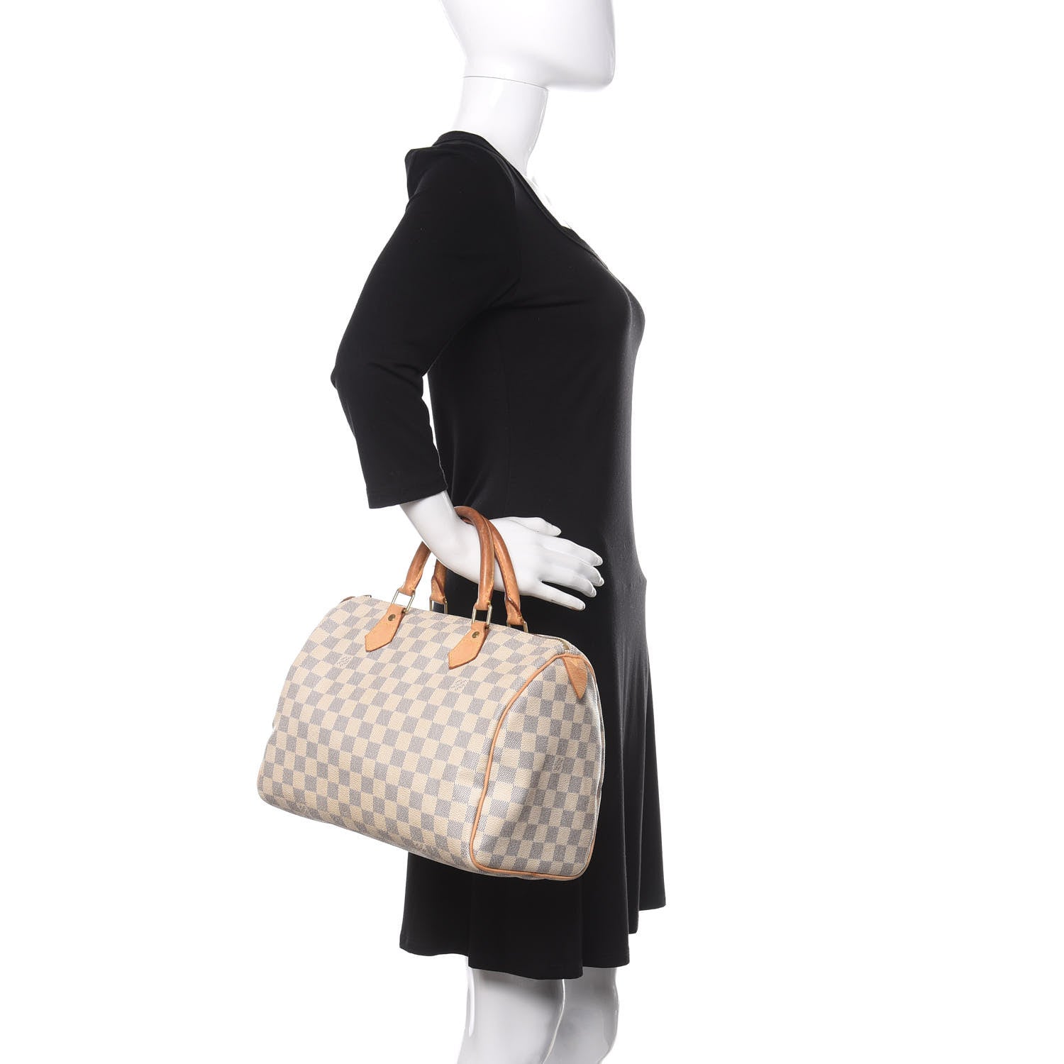 Louis Vuitton Damier Azur Speedy 30 2 of 17