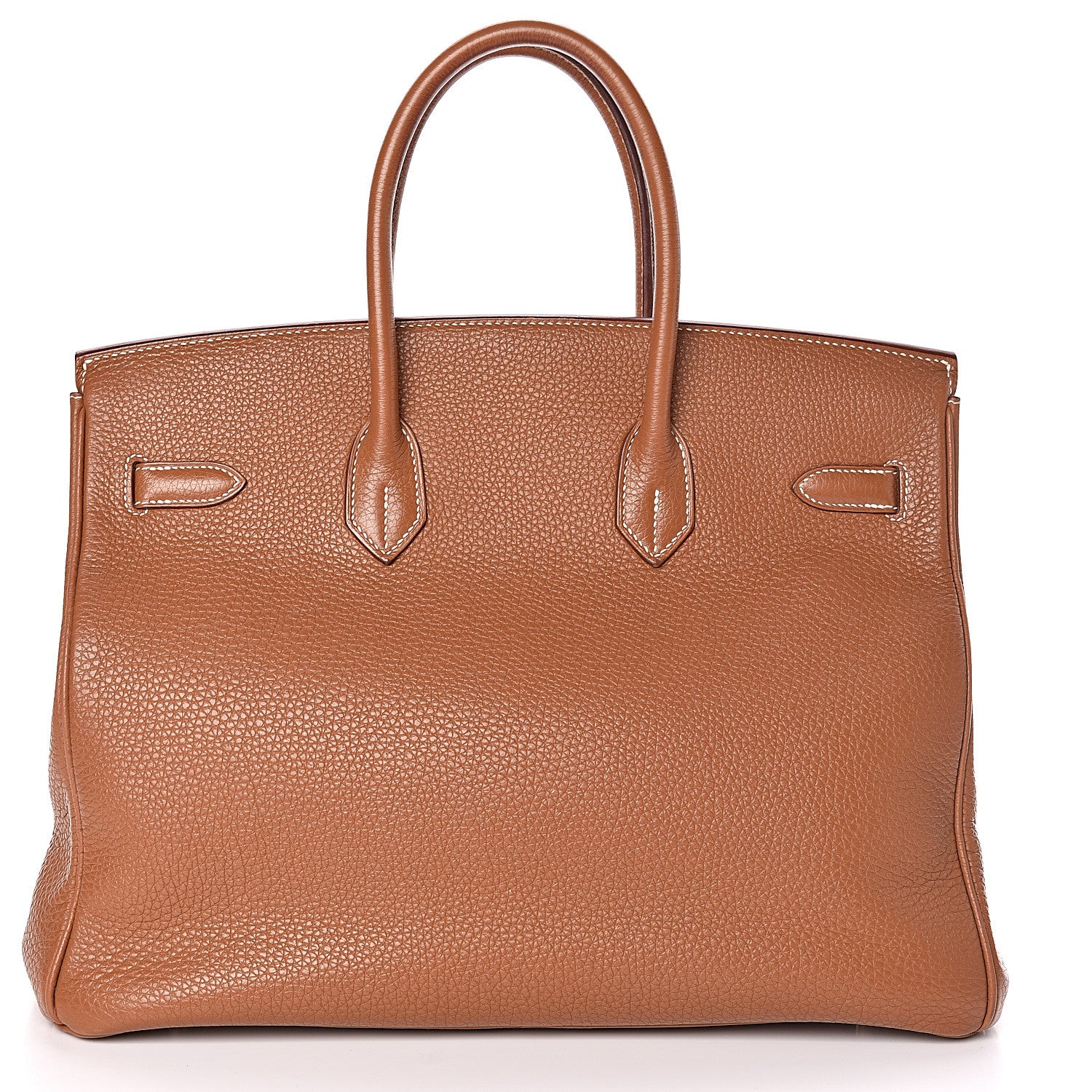 Hermes Taurillon Clemence Birkin 35 Gold 3 of 41