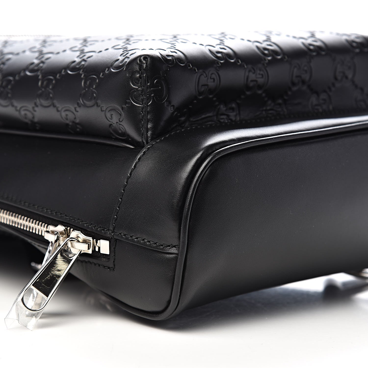 Gucci Guccissima Sling Backpack Black 8 of 10