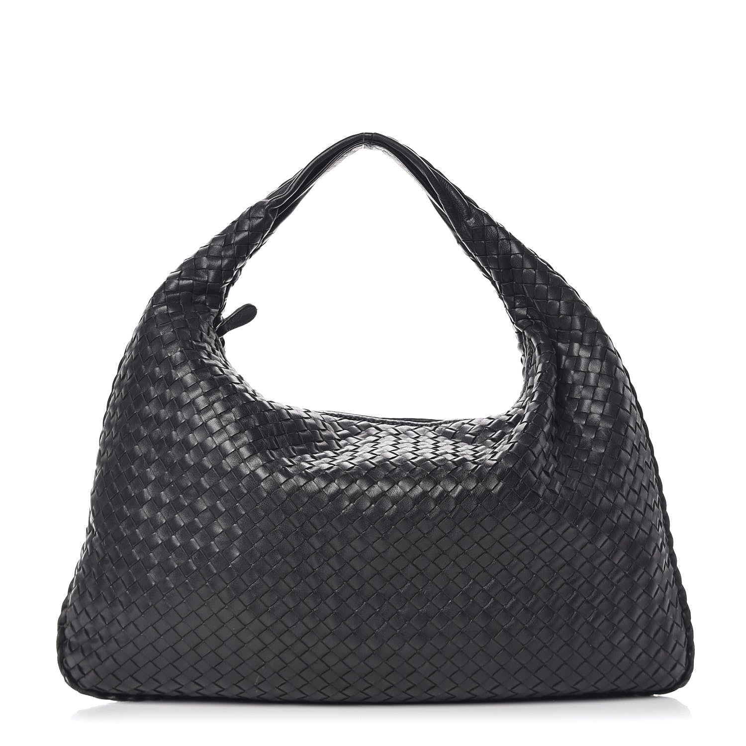 Bottega Veneta Nappa Intrecciato Large Veneta Hobo Black 1 of 13