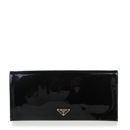 Prada Vernice Specchio Clutch Black 1 of 7