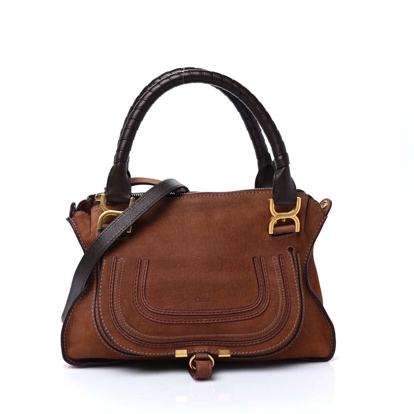 Nubuck Medium Marcie Satchel Oak