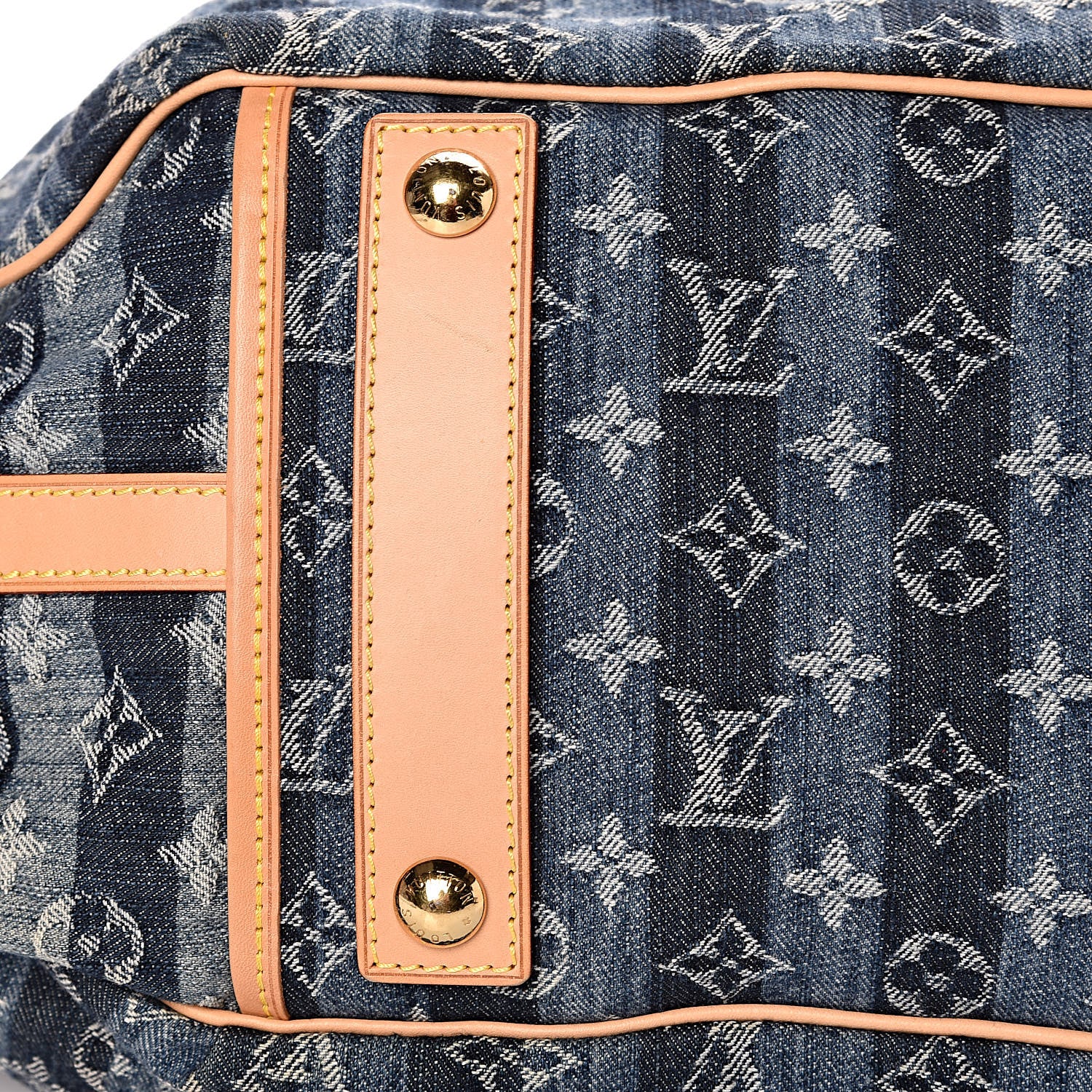 Louis Vuitton Denim Raye Cabas GM 9 of 11