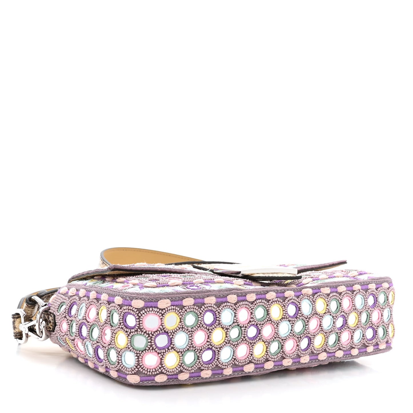 Elaphe Mirror Specchietti Embroidered Re-Edition Baguette Multicolor