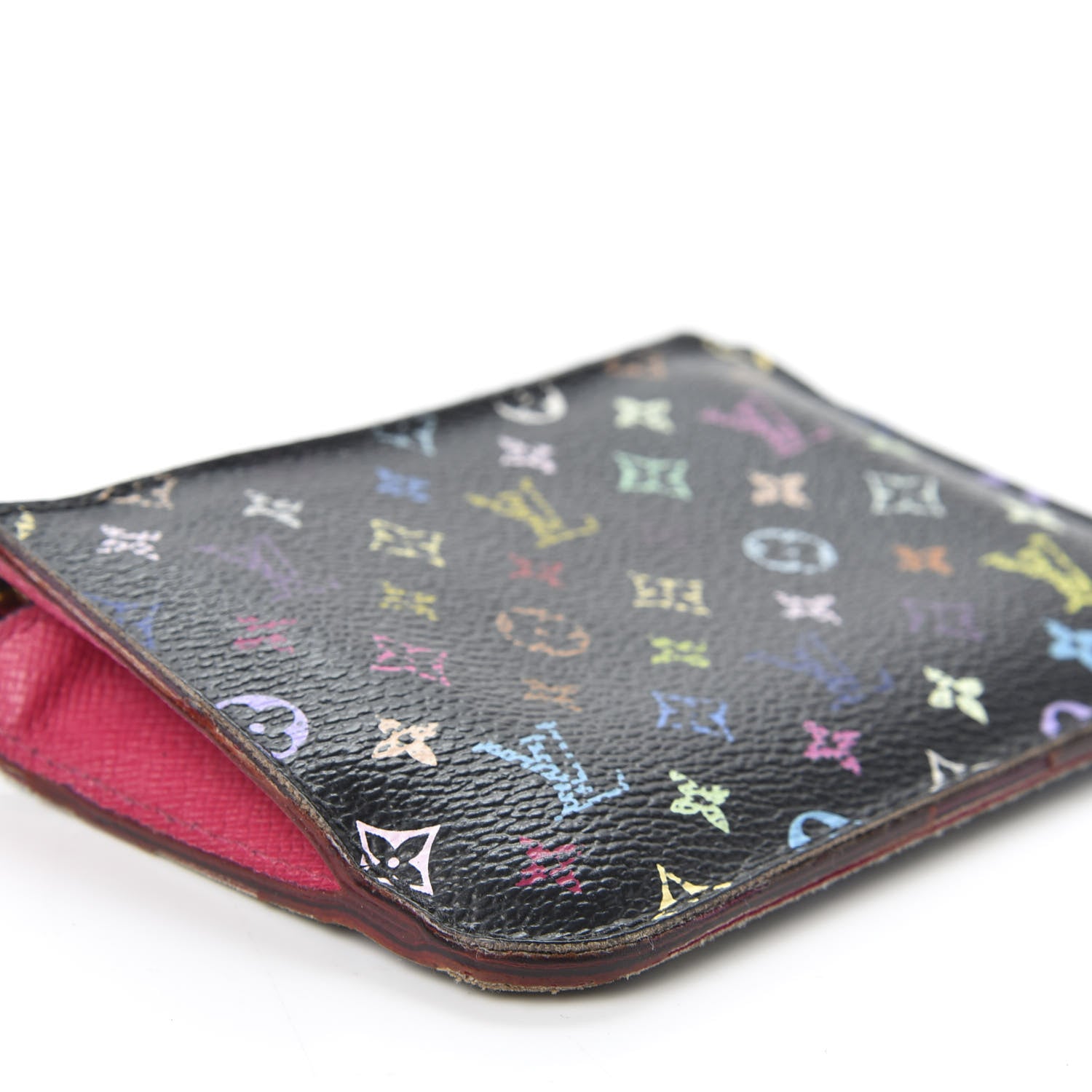 Louis Vuitton Monogram Multicolor Key Pouch Black Grenade 5 of 8