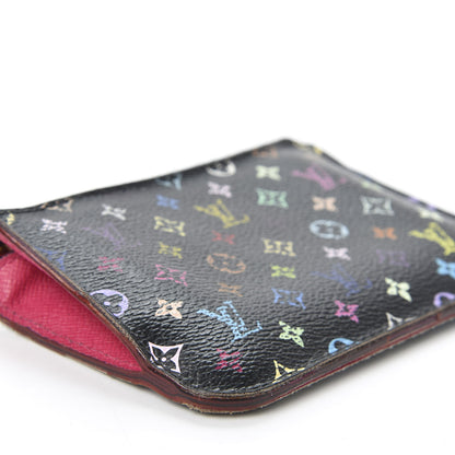 Louis Vuitton Monogram Multicolor Key Pouch Black Grenade 5 of 8