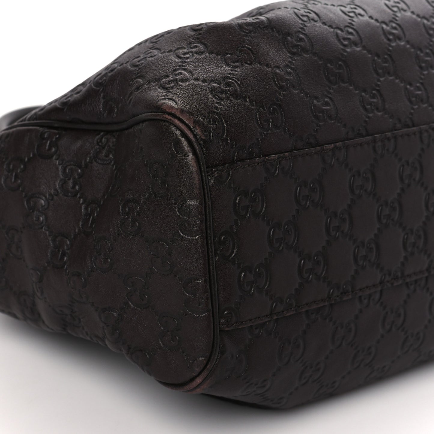 Guccissima Medium Sukey Tote Chocolate