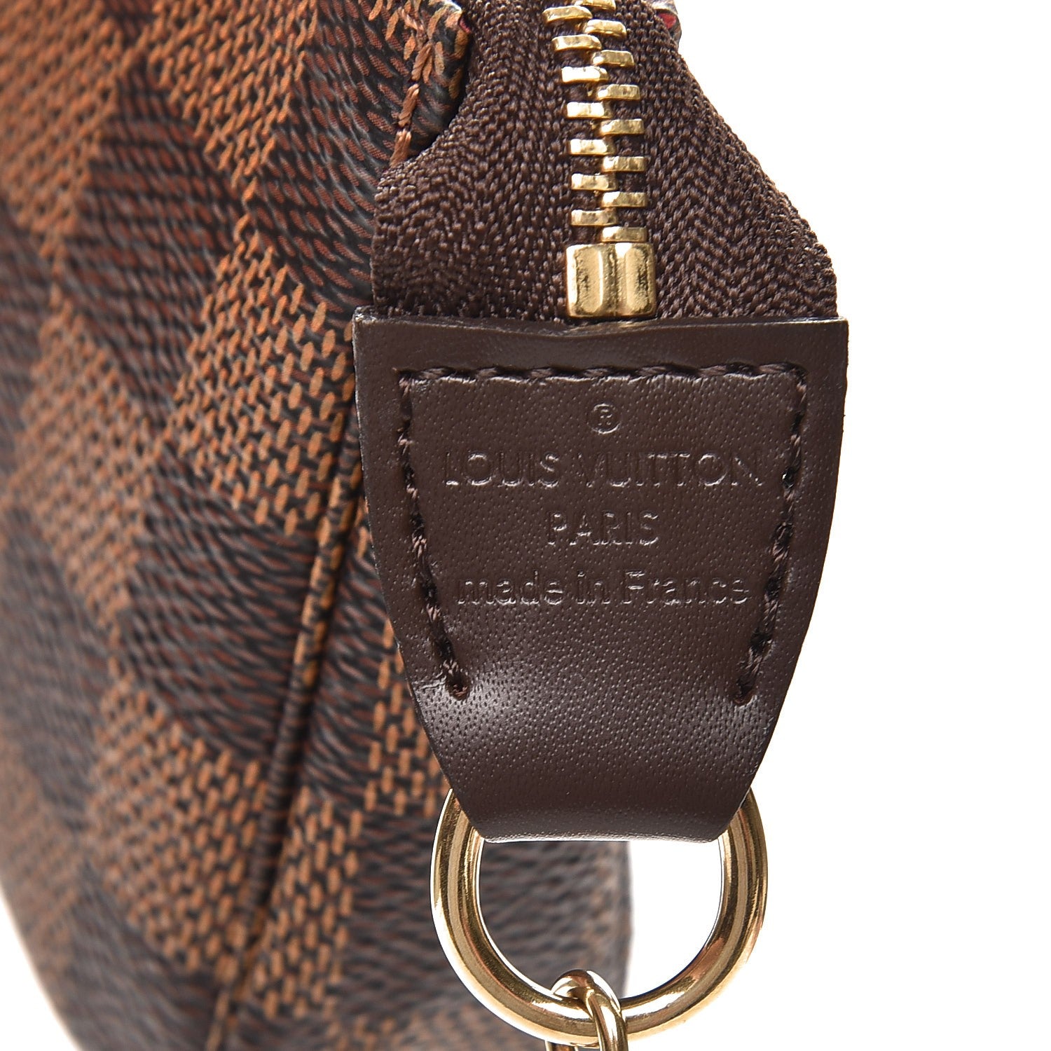 Louis Vuitton Damier Ebene Mini Pochette Accessories 6 of 7