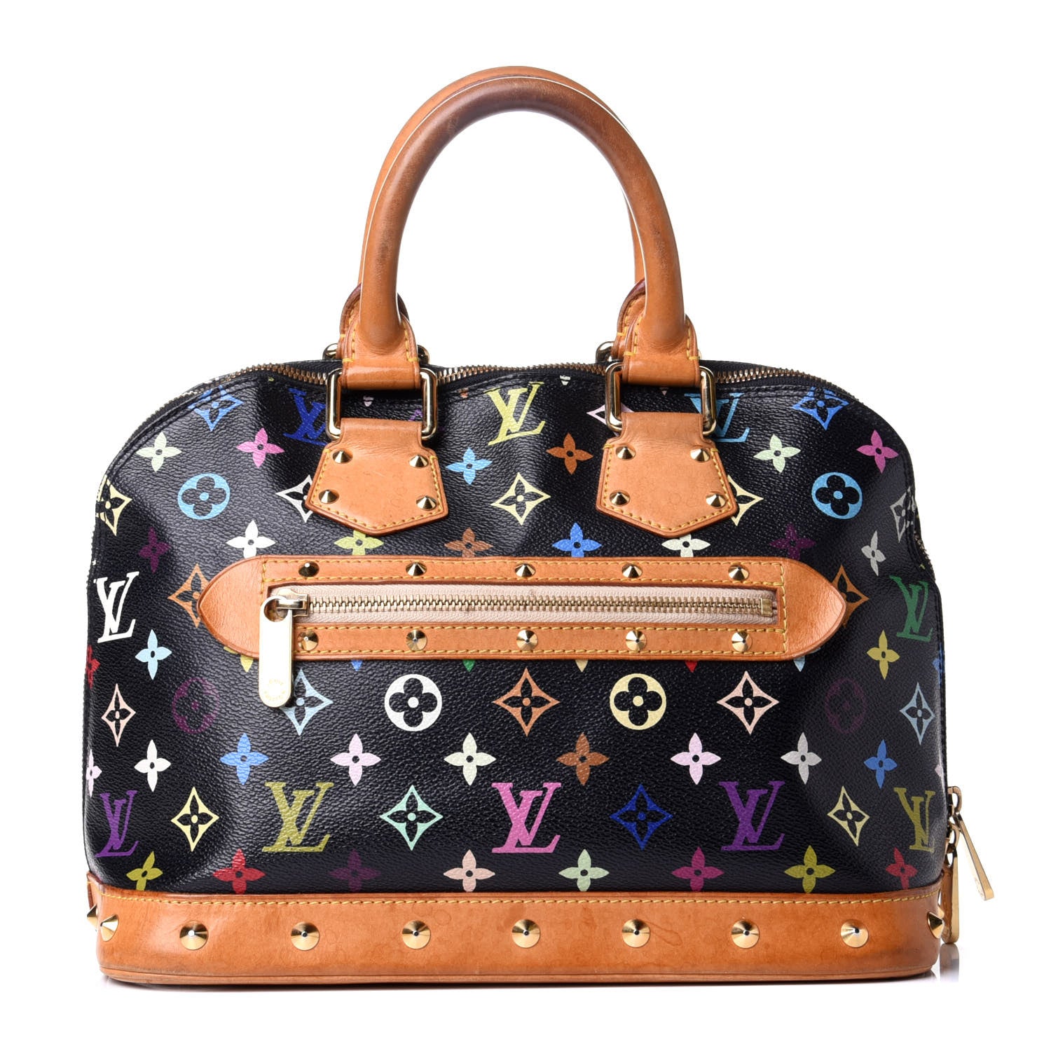 Louis Vuitton Monogram Multicolor Alma Black 1 of 4