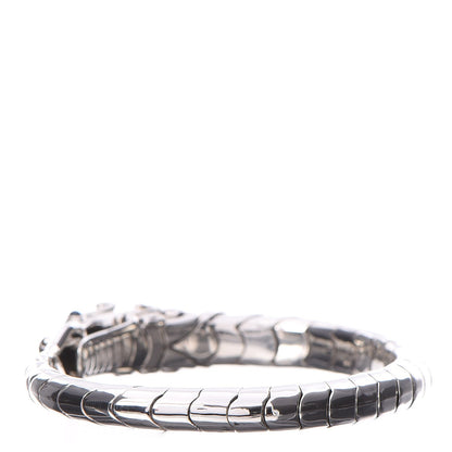 John Hardy Sterling Silver Blue Sapphire Black Sapphire Naga Legends Bracelet 3 of 5