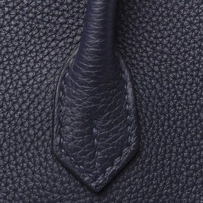 Hermes Togo Birkin 25 Bleu Nuit 7 of 30
