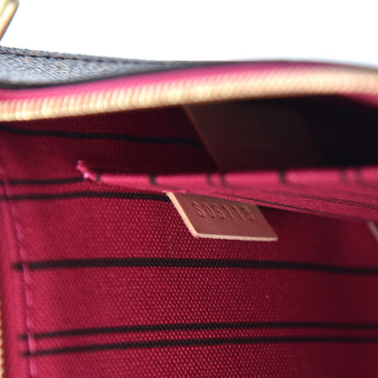 Louis Vuitton Monogram Neverfull MM GM Pochette Pivoine 8 of 8