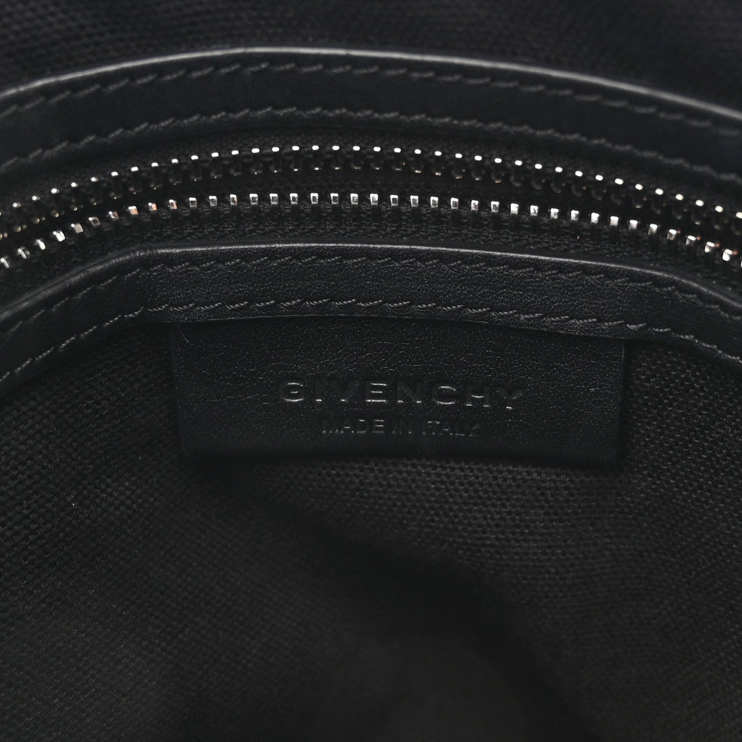 Givenchy Calfskin Contrast Stitched Medium Antigona Black 6 of 14