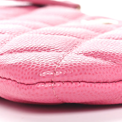 Chanel Caviar Quilted Small Cosmetic Case Pink 10 of 11