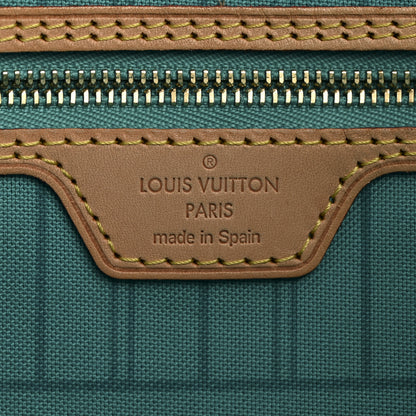 Louis Vuitton Monogram V Neverfull MM Turquoise 7 of 14