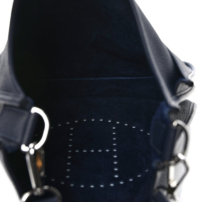 Hermes Taurillon Clemence Evelyne III GM Bleu Nuit 5 of 8