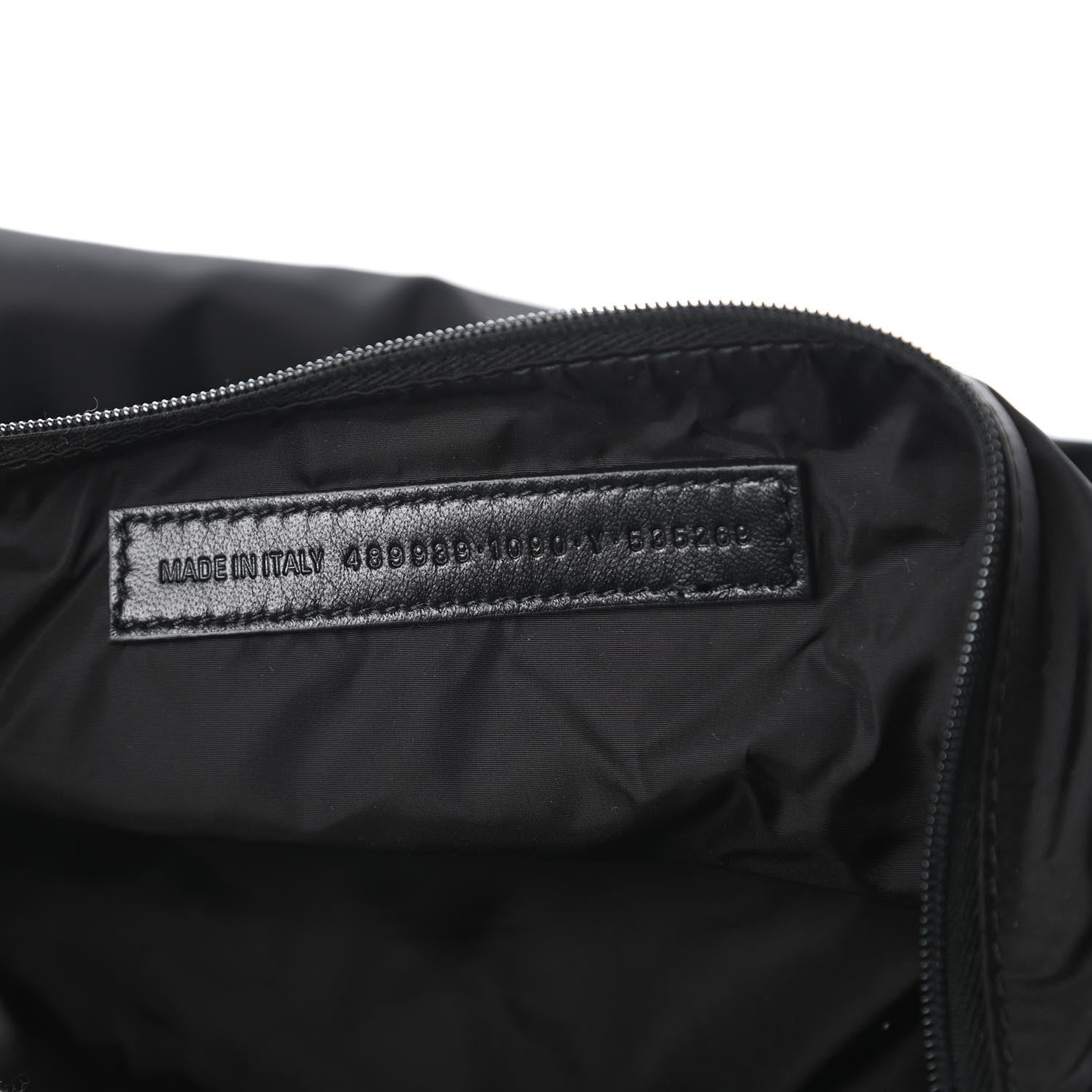Balenciaga Textured Sport Nylon Logo Embroidered S Wheel Gym Bag Black Bleu Navy 9 of 10