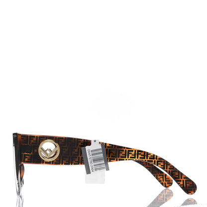 Fendi Acetate F is Fendi FF Cat Eye Sunglasses FF 0360/G/S Havana 3 of 5