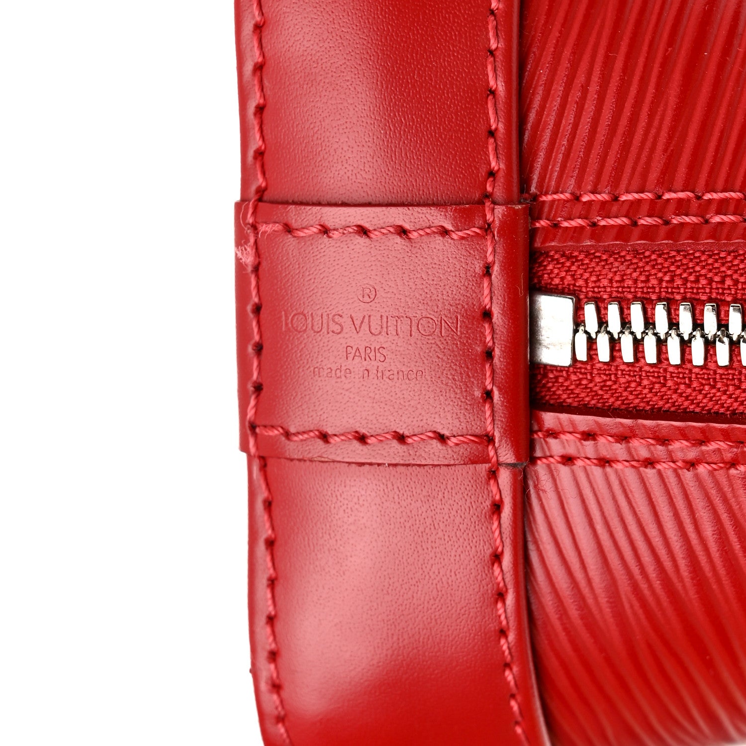 Louis Vuitton Epi Alma BB Coquelicot 6 of 10