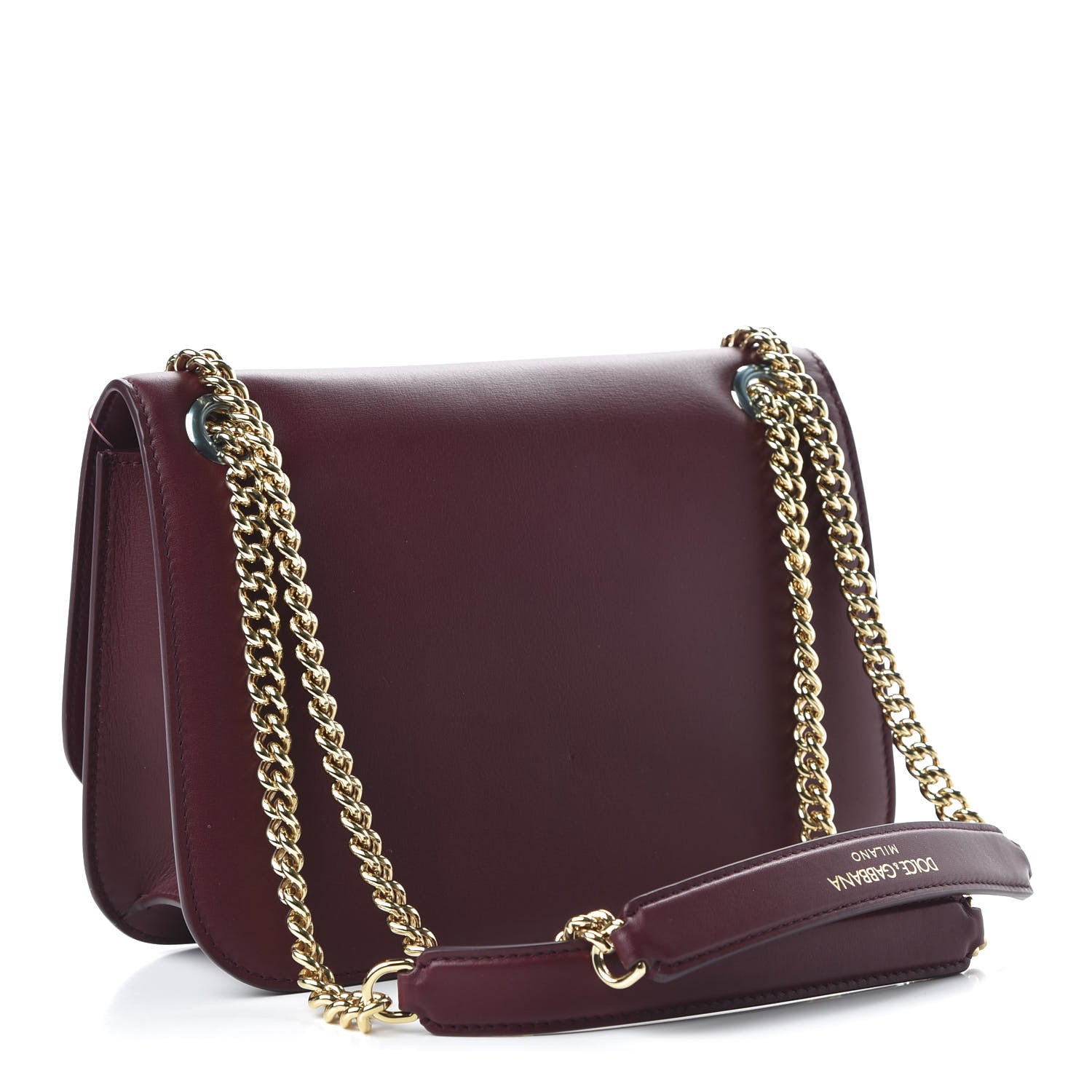 Dolce & Gabbana Nappa DG Millennials Shoulder Bag Purple 3 of 9