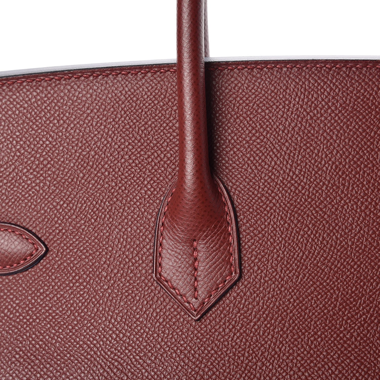Hermes Epsom Contour Birkin 35 Rouge H 31 of 35