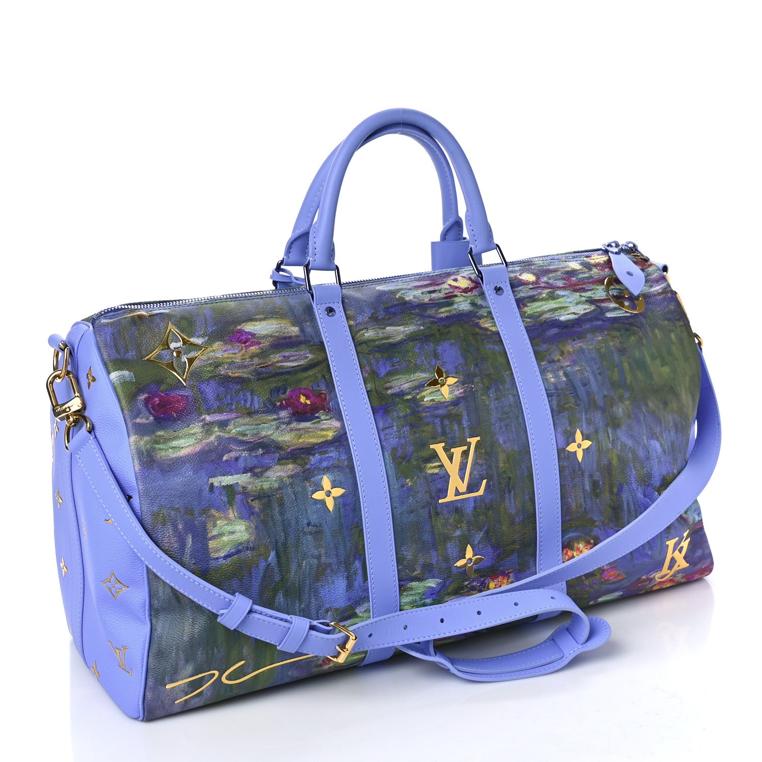 Louis Vuitton Masters Monet Keepall Bandouliere 50 3 of 9