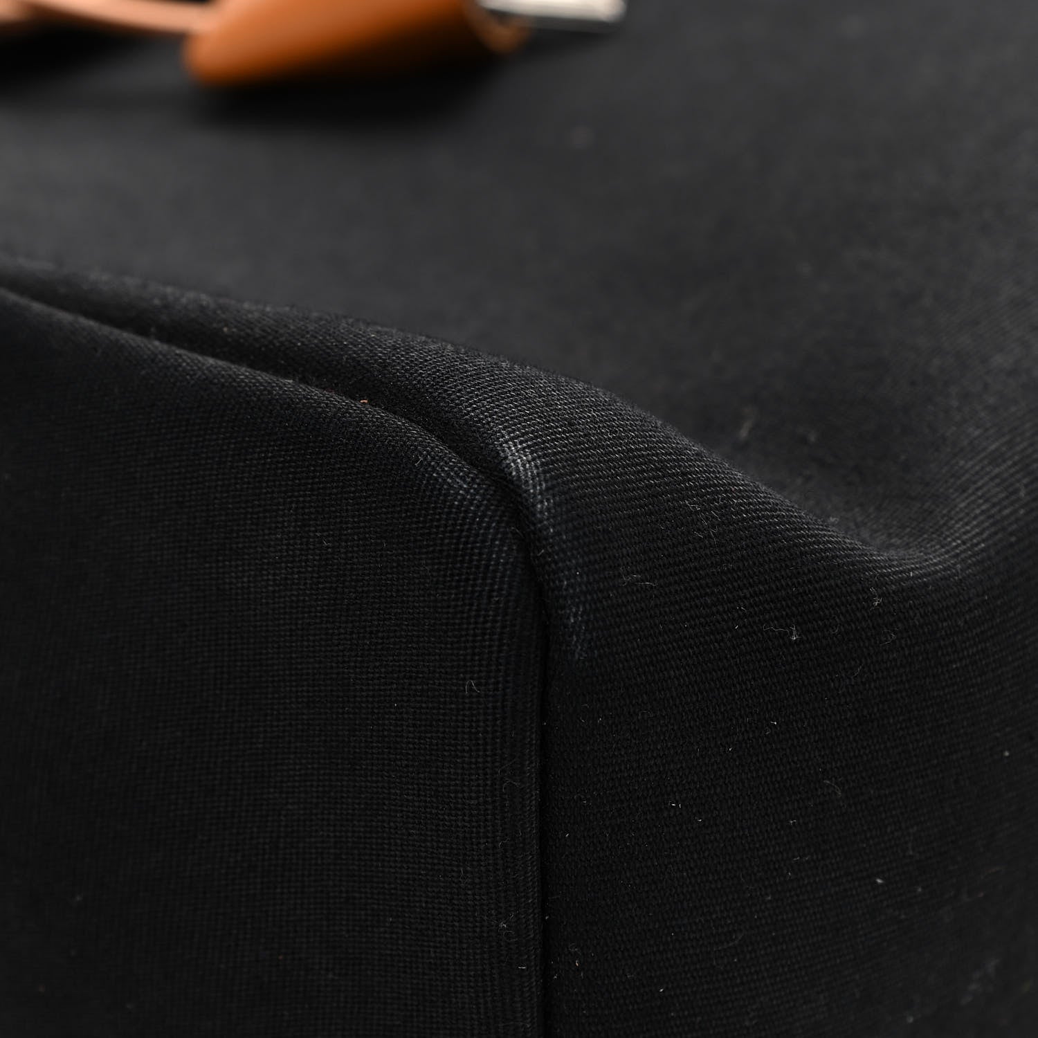 Hermes Barenia Toile Herbag 2 in 1 PM Black 11 of 19