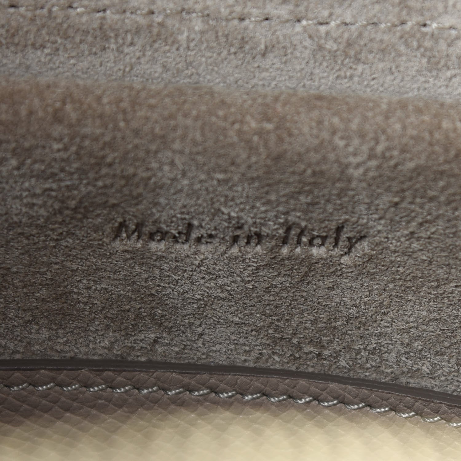 Celine Grained Calfskin Micro Belt Bag Light Taupe 6 of 8