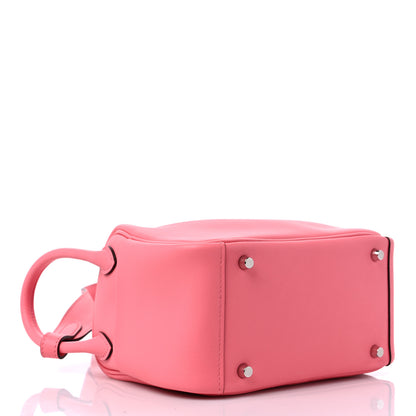 Hermes Swift Mini Lindy 20 Rose Ete 4 of 11