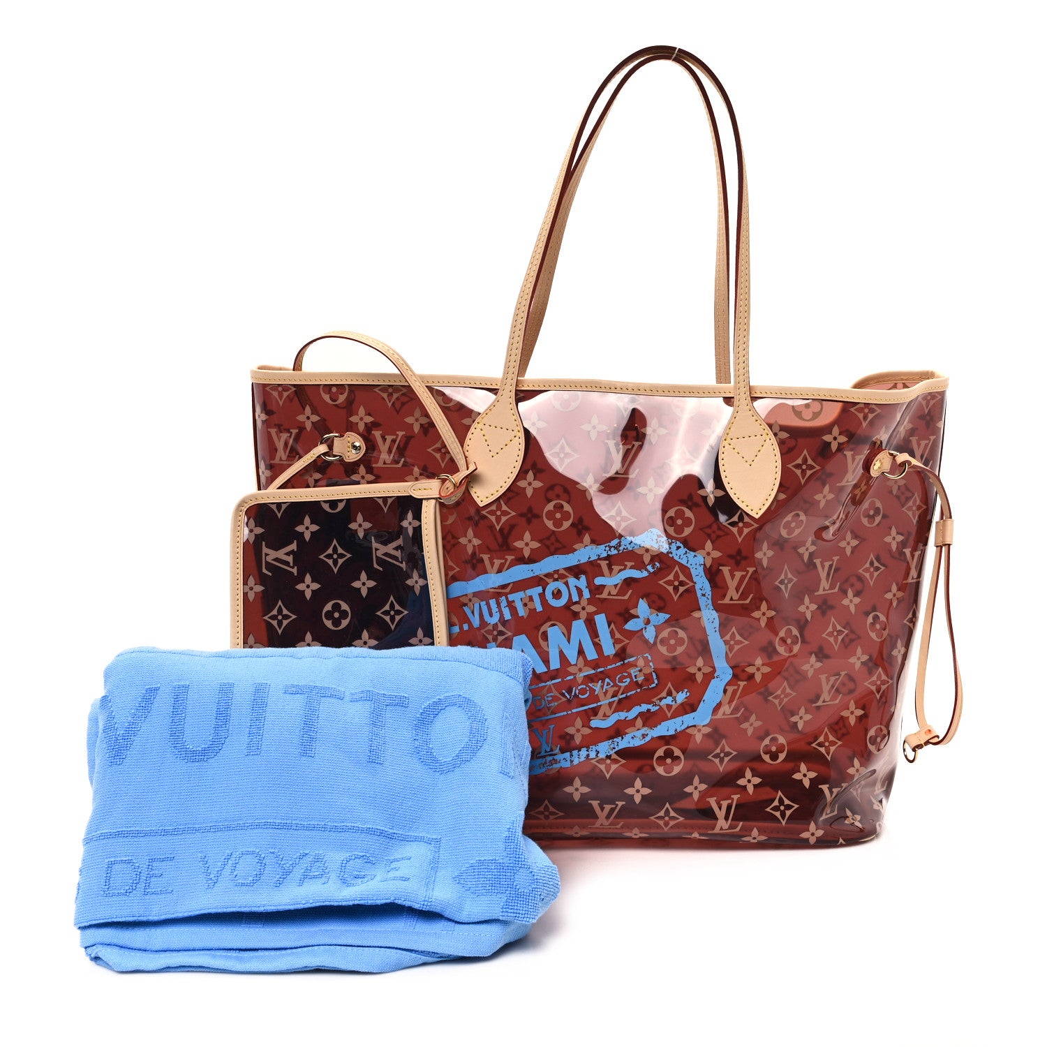 Louis Vuitton Vinyl Monogram Miami Neverfull GM 3 of 12