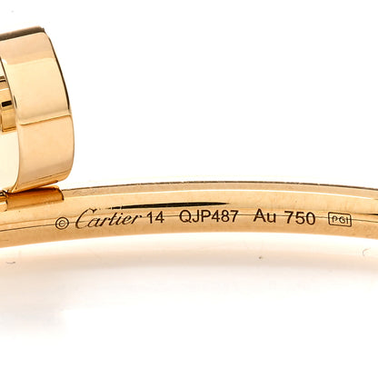Cartier 18K Yellow Gold Small Juste Un Clou Bracelet 14 3 of 4