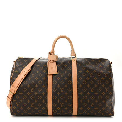 Louis Vuitton Monogram Keepall Bandouliere 55 1 of 13