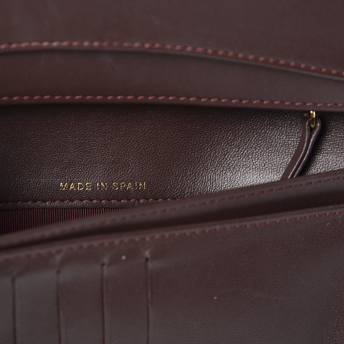 Lambskin Quilted Yen Wallet Black