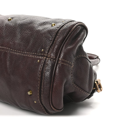 Chloe Calfskin Medium Paddington Satchel Chocolate 9 of 9