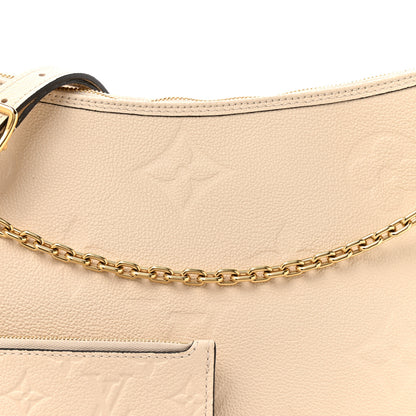 Louis Vuitton Empreinte Monogram Giant Loop Hobo Cream 8 of 10