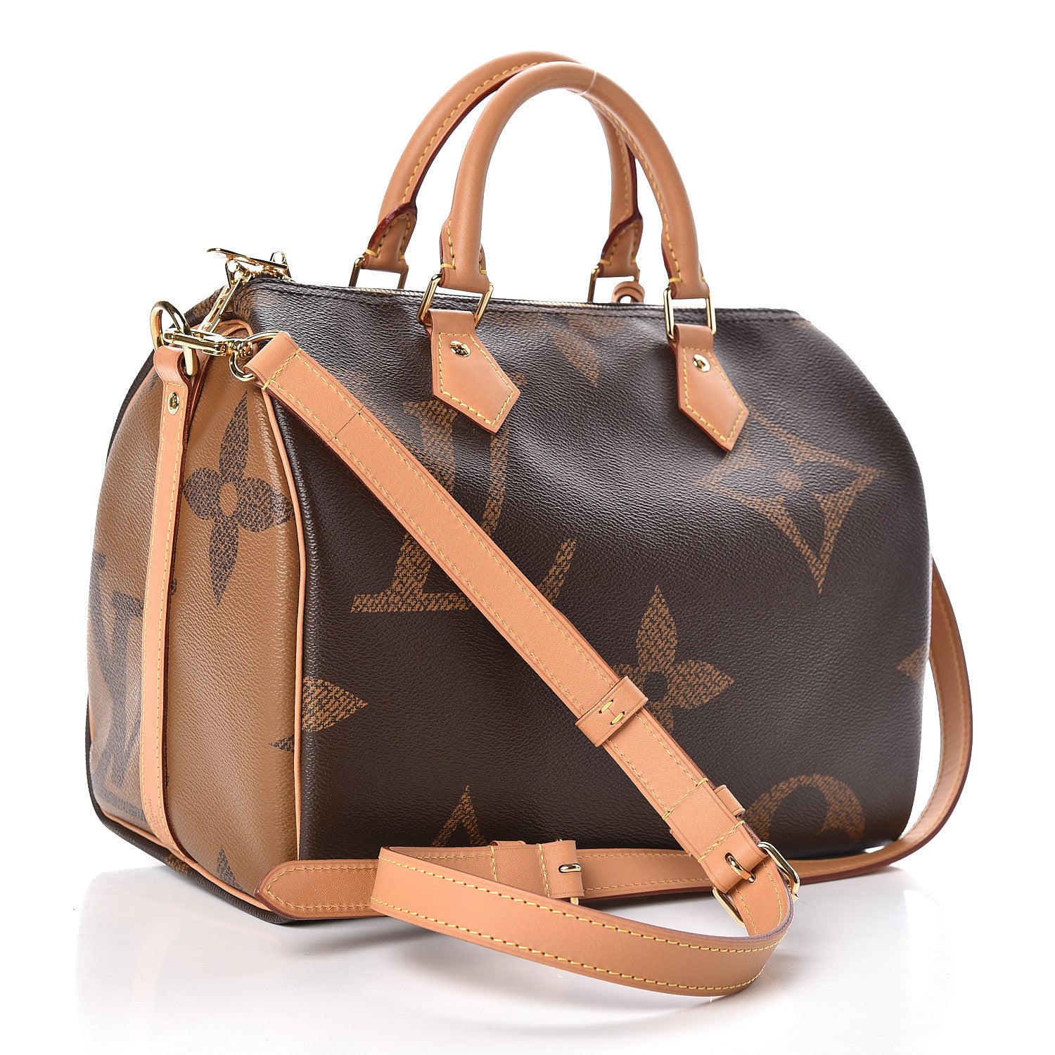 Louis Vuitton Reverse Monogram Giant Speedy Bandouliere 30 3 of 9