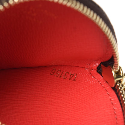 Louis Vuitton Monogram 2016 Christmas Animation Round Coin Purse Rouge 7 of 7