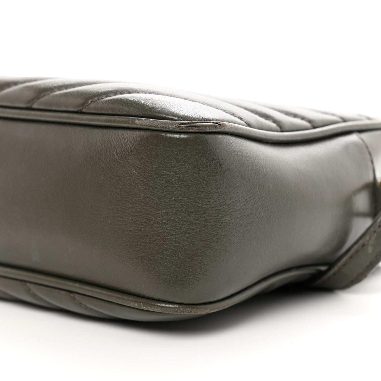 Calfskin Matelasse Monogram Lou Camera Bag Pebble