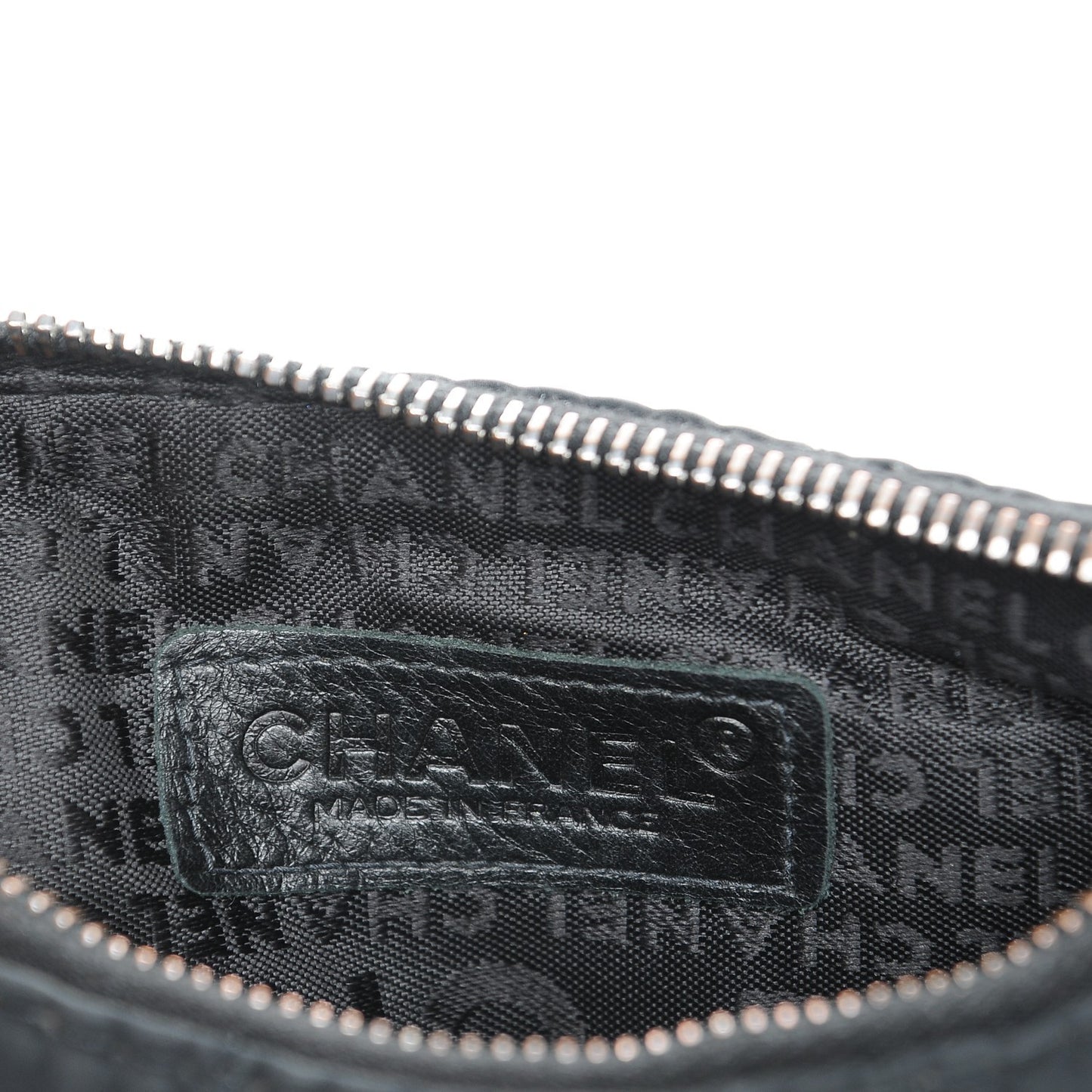 Nylon Quilted Pochette Black