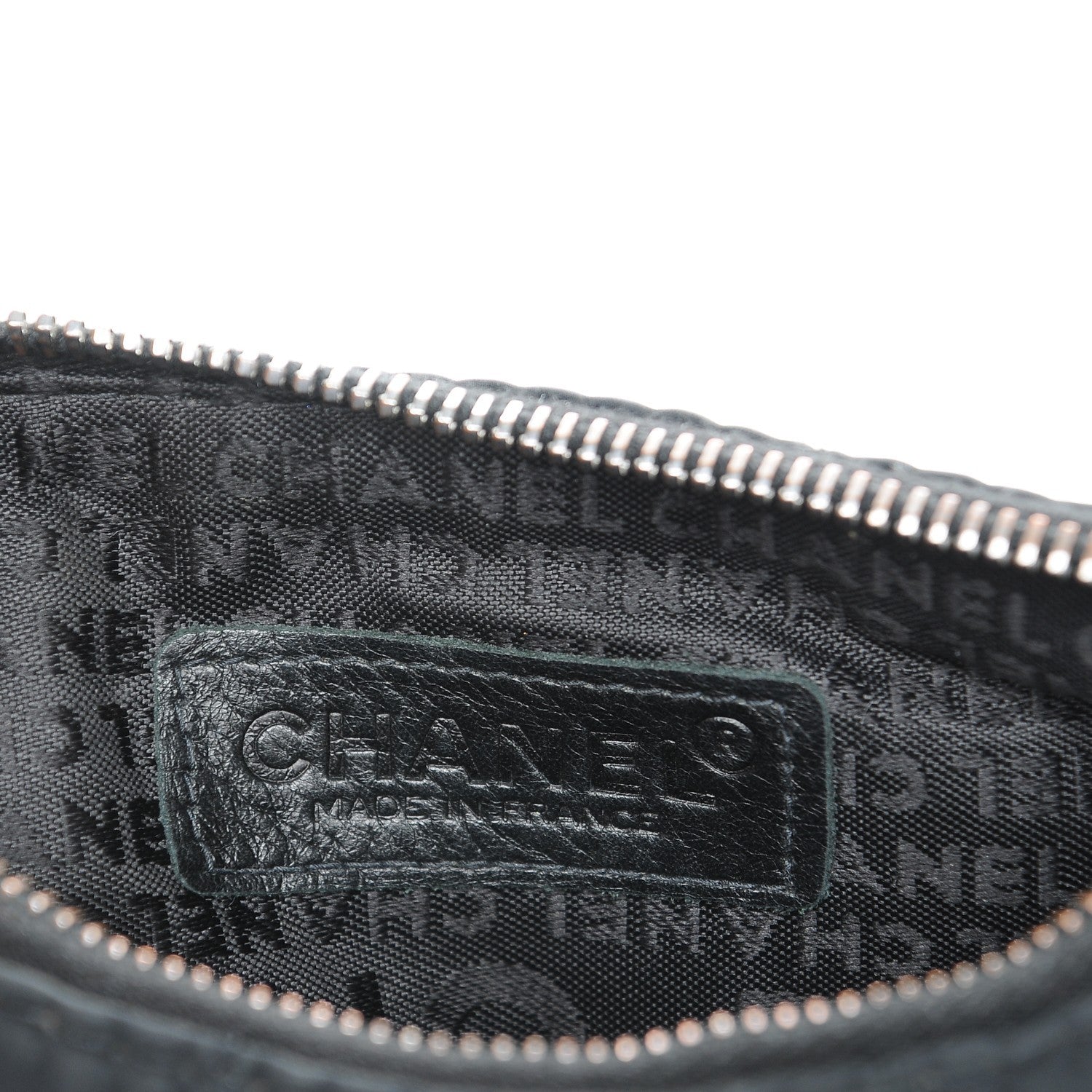 Chanel Nylon Quilted Pochette Black 7 of 8