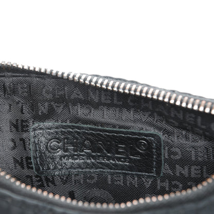 Chanel Nylon Quilted Pochette Black 7 of 8