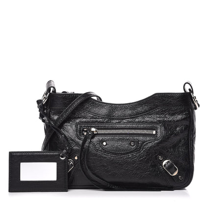 Balenciaga Agneau Classic Silver Hardware Hip Black 1 of 9