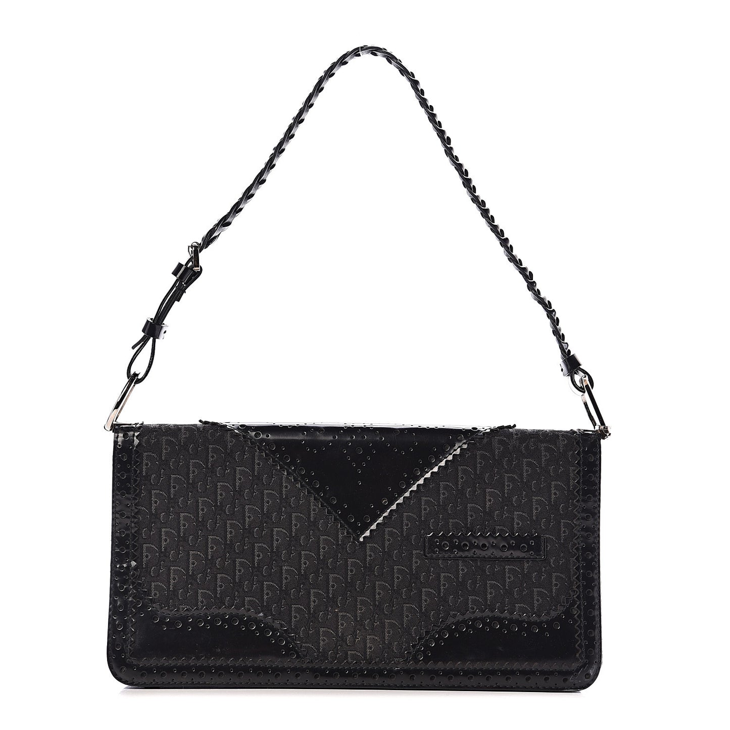 Monogram D Trick Shoulder Bag Black
