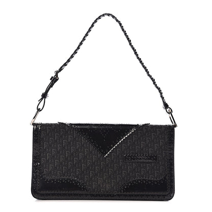 Christian Dior Monogram D Trick Shoulder Bag Black 1 of 9