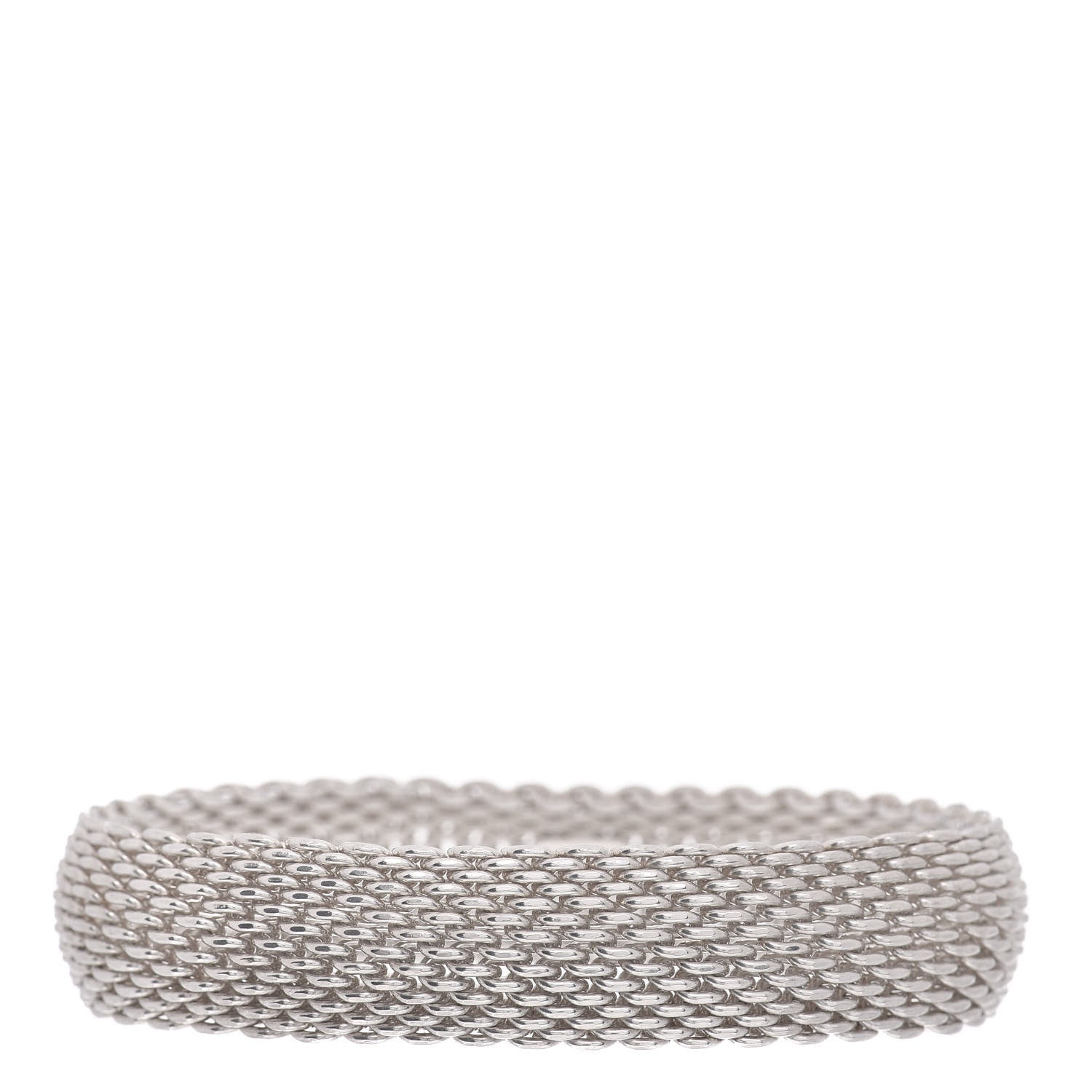 Tiffany Sterling Silver Somerset Mesh Bracelet 1 of 4