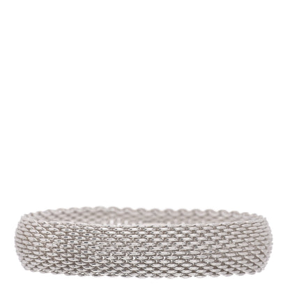 Tiffany Sterling Silver Somerset Mesh Bracelet 1 of 4