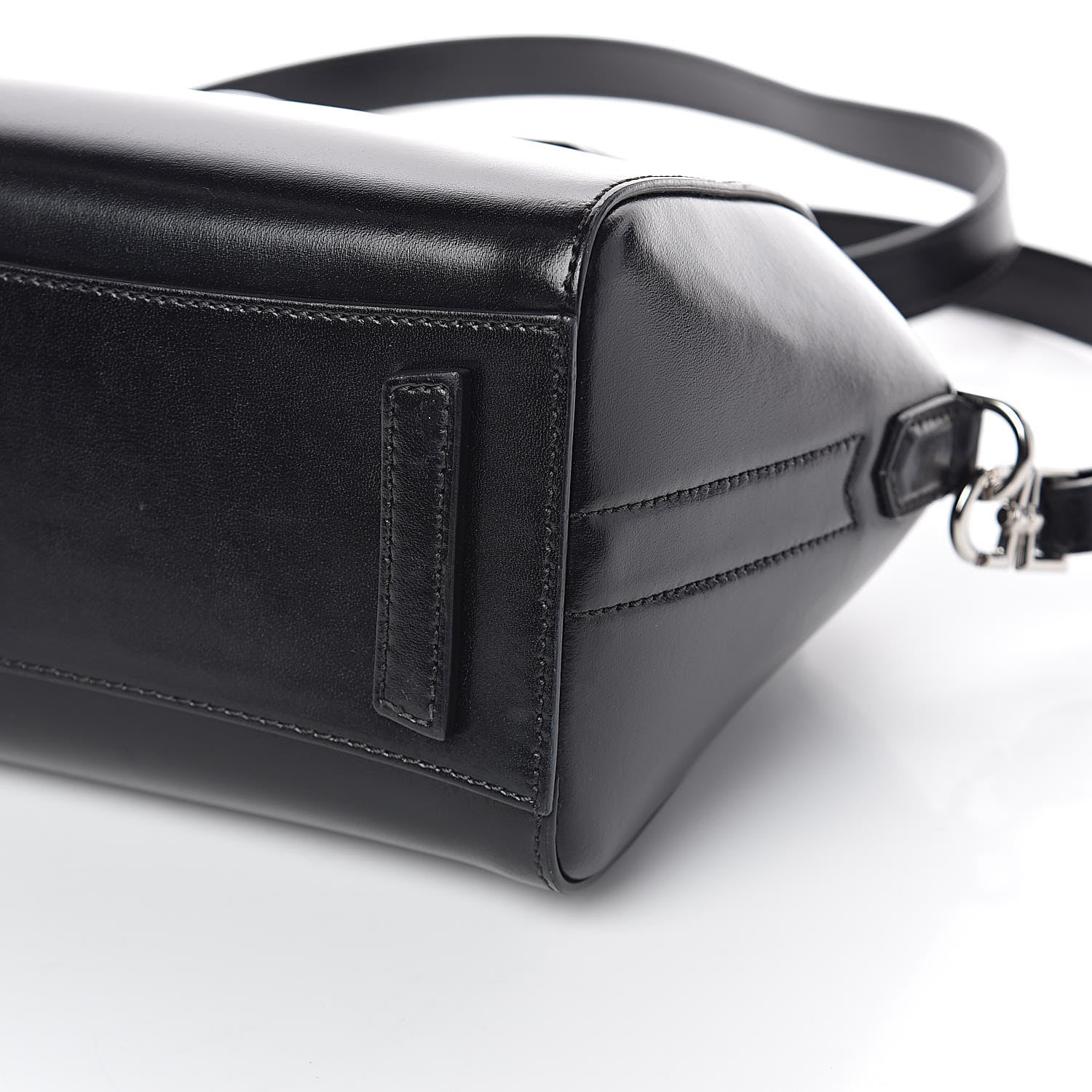 Givenchy Shiny Lord Calfskin Mini Antigona Black 9 of 9