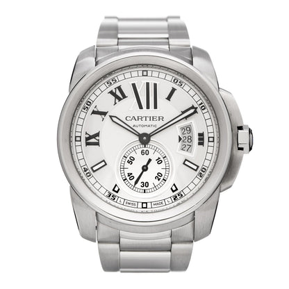 Cartier Stainless Steel 42mm Calibre de Cartier Automatic Watch 1 of 4